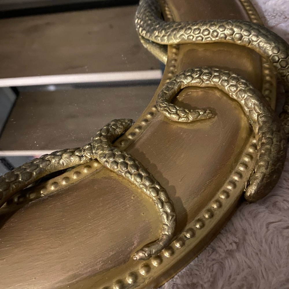 Homemade Harry Potter Nagini snake mirror! Made it from scratch! :)